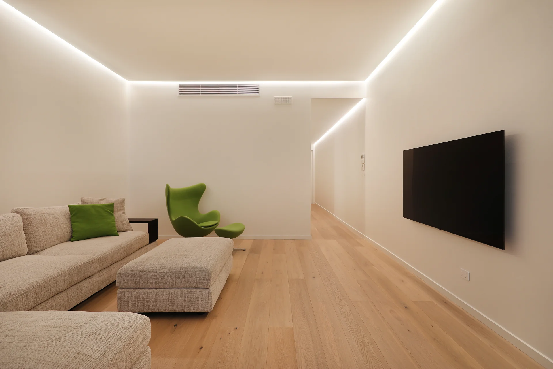 Custom cinema lounge in a Fitzroy renovation